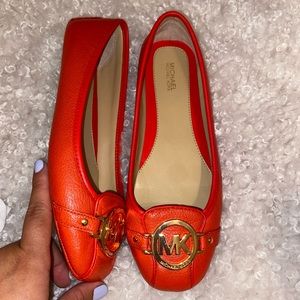 Michael Kors Orange Flats
